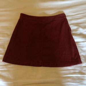 Wilfred corduroy mini skirt